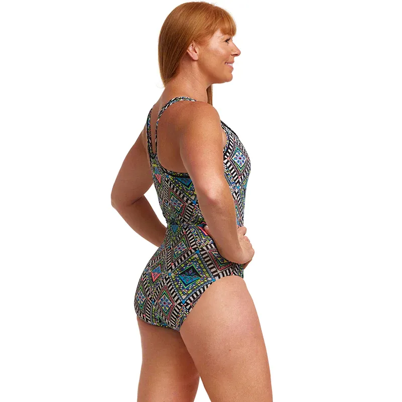 Funkita Ladies Locked In Lucy One Piece Weave Please-1